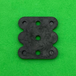 Siège plastique souple noir de seconde main