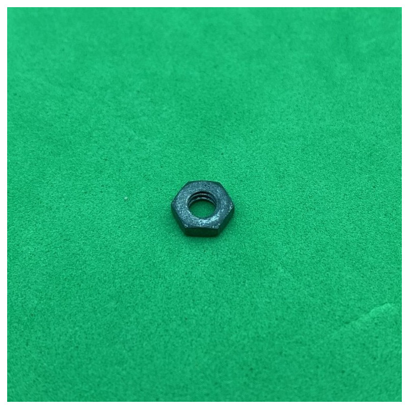 Ecrou hexagonal laiton noirci Meccano