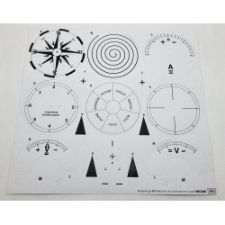 Cutting sheet (dials and discs)