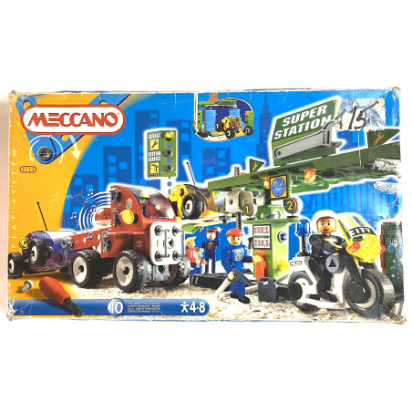 Boite Station essence (Meccano junior city 9100)