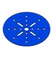 Plaque circulaire ø 100 mm bleu