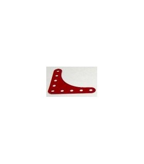 Plaque gousset flexible rouge