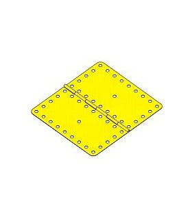 Plaque charniere 115 x 60 mm