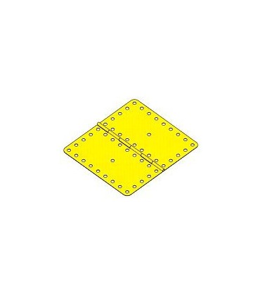 Plaque charniere 115 x 60 mm