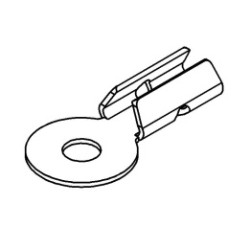 Rod & strip connector gold appearance