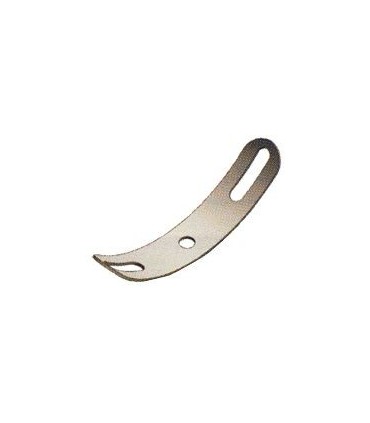 Bande cintree a glissiere 75mm zn