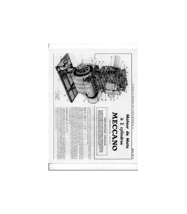 Moteur  de moto a 2 cylindres