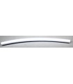 Soft plastic flexible pipe white lg 100 ø 5 ø 3