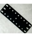 Plaque flexible 115 x 40mm noir