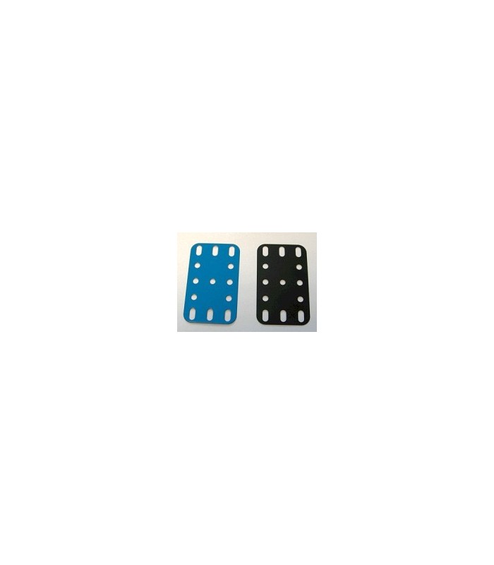 Plaque flexible 60 x 40mm metal noir