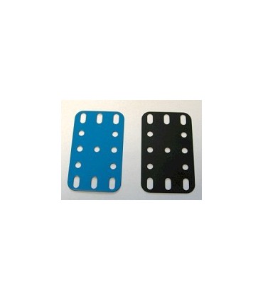 Plaque flexible 60 x 40mm metal noir
