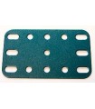 Plaque flexible 60 x 40mm bleu metal