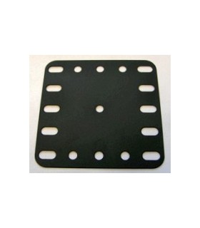 Metal flexible plate 60 x 60 mm black 5 x 5 h