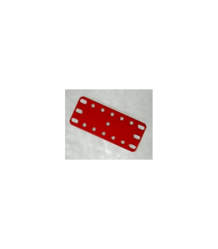 Plaque flexible 90x40mm orange