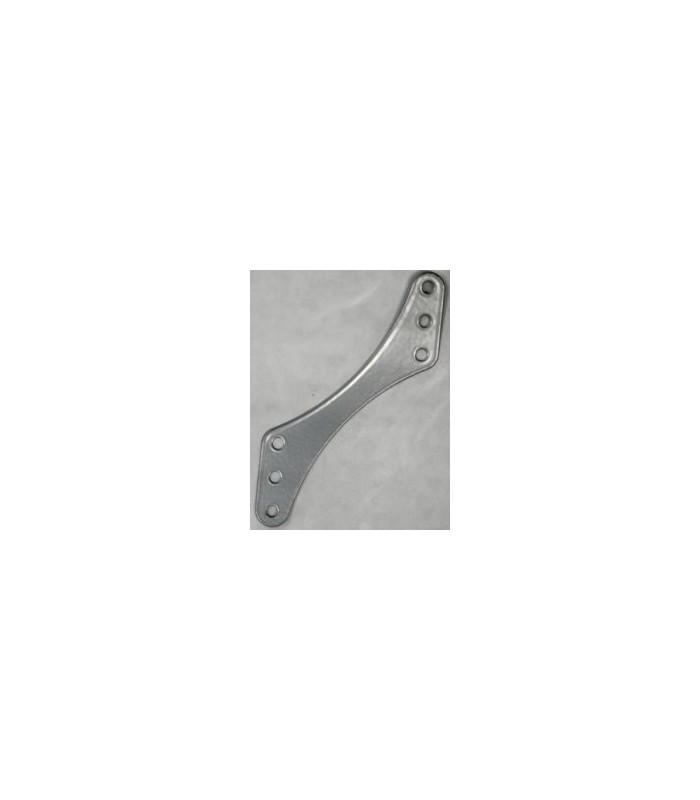 Plaque 1/2 y flexible l100,8mm gris argent Plaque 1/2 y flexible l100,8mm gris argent