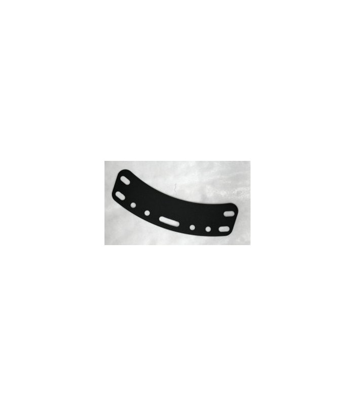 Curved flexible plate black Curved flexible plate black