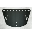 Tunning flexible hood plate black