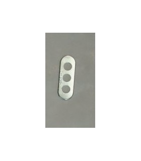Narrow strip 2 holes + center hole zp