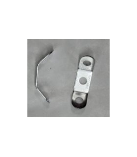 Obtuse narrow double bracket 12x12x12mm zp