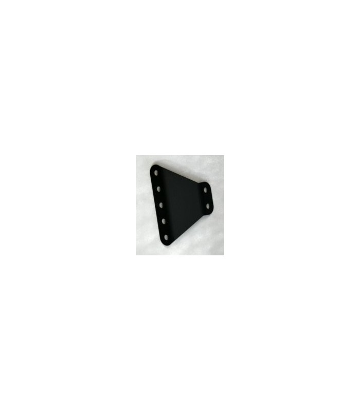 Obtuse flanged trapezoidal plate black Obtuse flanged trapezoidal plate black