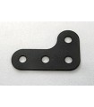 Triple corner bracket black