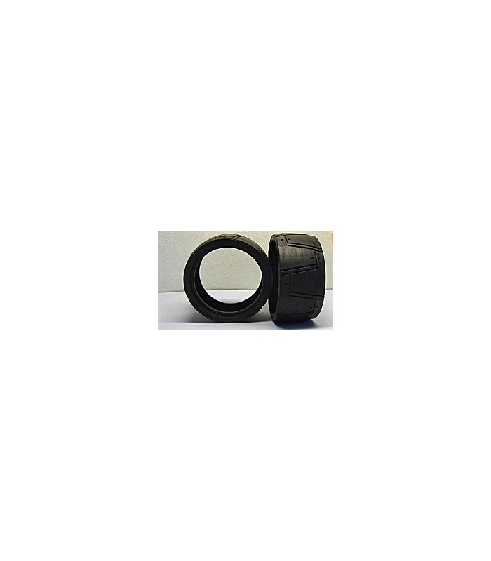Pneu 54 x 25,4 noir sac de 2 Pneu 54 x 25,4 noir sac de 2