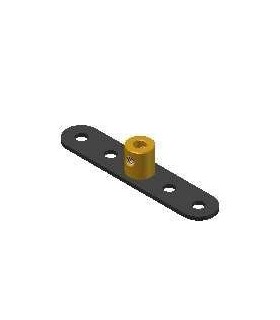 Bras de manivelle double 2x2 trous L64mm