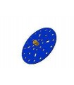 Plateau central d89mm bleu