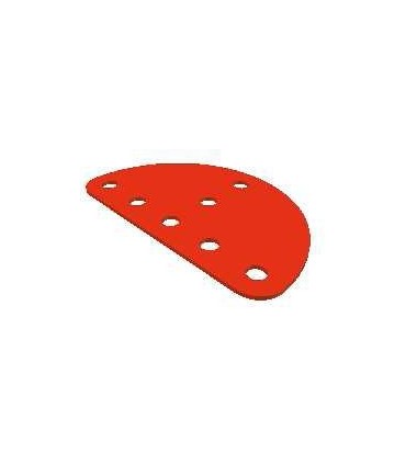 Plaque rigide 1/2 circulaire D63mm