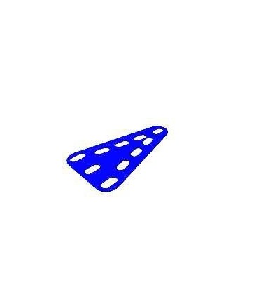 Plaque flexible triangle isocel 3x5 trous