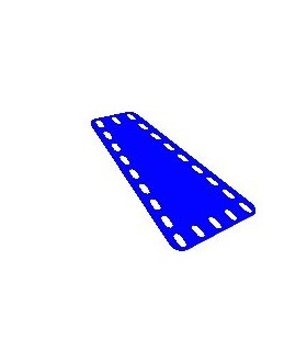 Plaque trapèze flexible 3x5tr L9tr