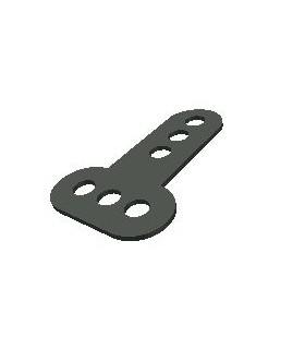 Support plat de transmission