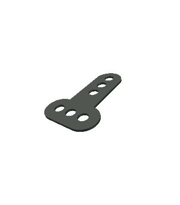 Support plat de transmission