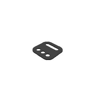 Poutrelle plate multifonction L25,4mm