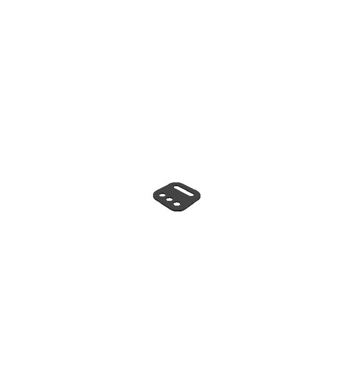 Poutrelle plate multifonction L25,4mm Poutrelle plate multifonction L25,4mm