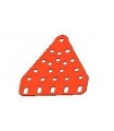 Plaque triangulaire base plate 60mm côté
