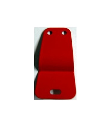 Special plate RC27 turbo red