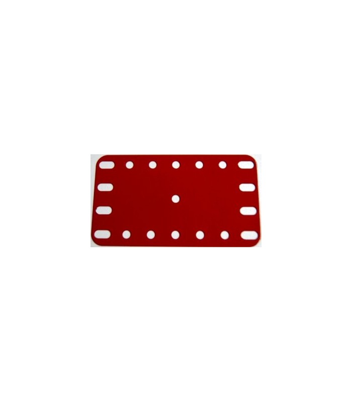 Metal Flex.Plate 90X50mm red