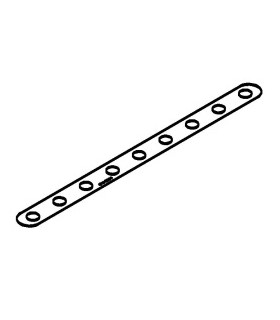 Narrow strip 9h white