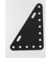 Plaque flex triangulaire 90 x 60 boir brillant