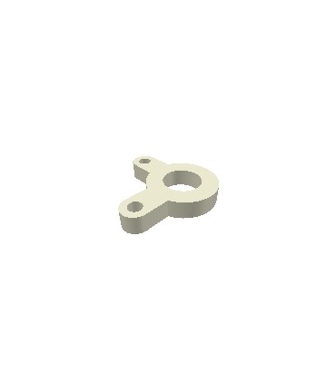 Support de câble 2 bras 90° téflon par 10