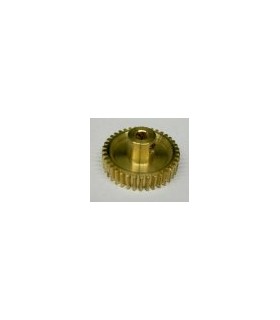 Gear 38 teeth l.6 mm brass