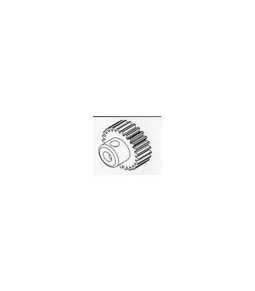 Pinion 25th ø19mm w6mm brass