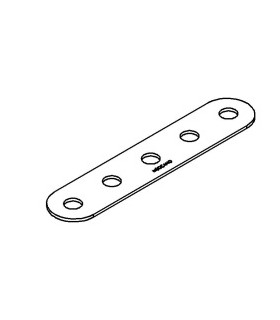 Strip 5 holes SS