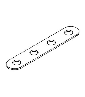 Narrow strip 4h yellow
