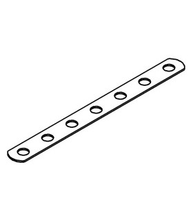 Narrow strip 7h white