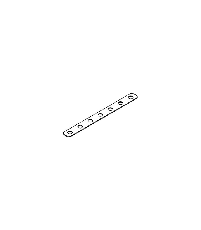 Narrow strip 7h white