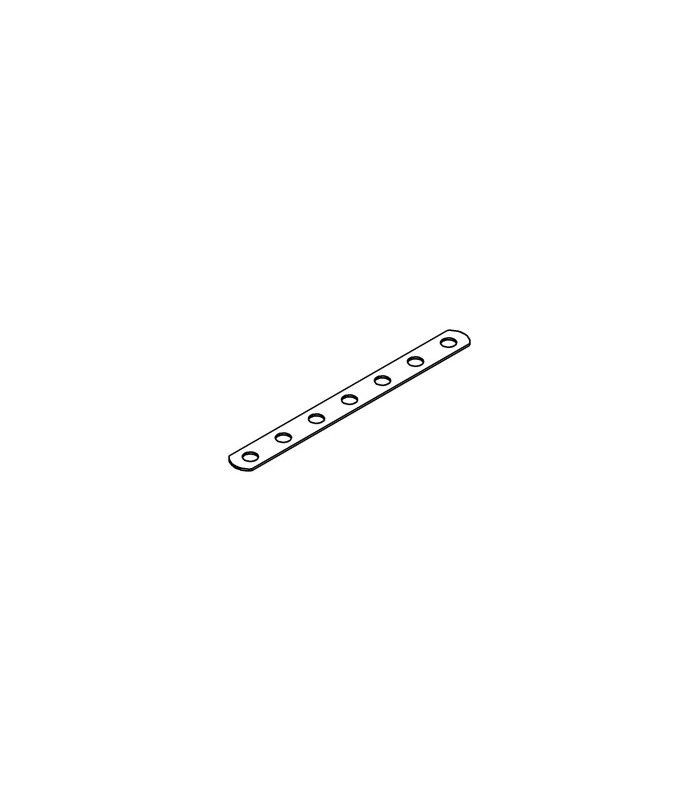 Flex narrow strip 7 holes black