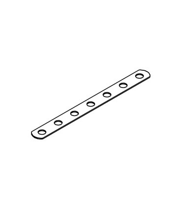 Flex narrow strip 7 holes black