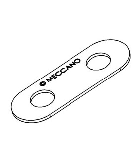 Narrow strip 2 holes zn